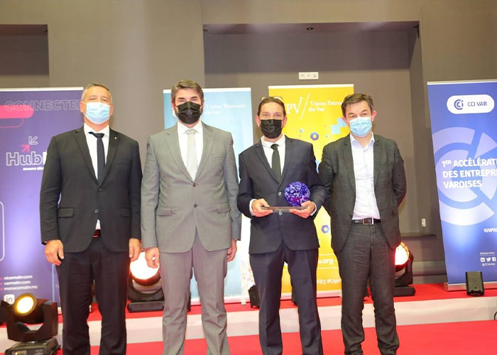 Les frères Arnal des Bateliers de la Côte d'Azur à Toulon décrochent le trophée Green